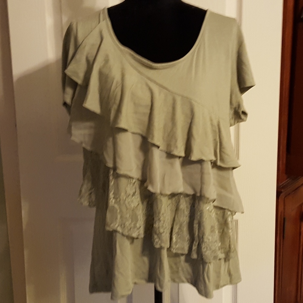 Olive Green Top